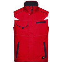 James&nicholson - Funktionelle Weste im sportlichen Look JN850 Gr. 4XL red/navy James&nicholson - Funktionelle Weste im sportlichen Look JN850 Gr. 4XL red/navy von JAMES & NICHOLSON