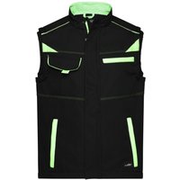 James&nicholson - Softshellweste Wind- und wasserabweisend JN852 Gr. s black/lime-green James&nicholson - Softshellweste Wind- und wasserabweisend JN852 Gr. s black/lime-green von JAMES & NICHOLSON