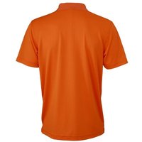 Jn Mens Polo High Performance JN401 100%PES, orange, Größe l von JAMES & NICHOLSON