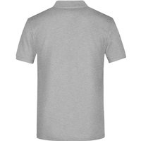 Jn Promo Polo Man JN792 grey-heather, Größe xl von JAMES & NICHOLSON