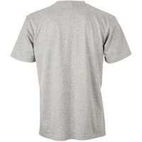 Jn Round-T Medium JN001 100%BW, grey-heather, Größe xl von JAMES & NICHOLSON