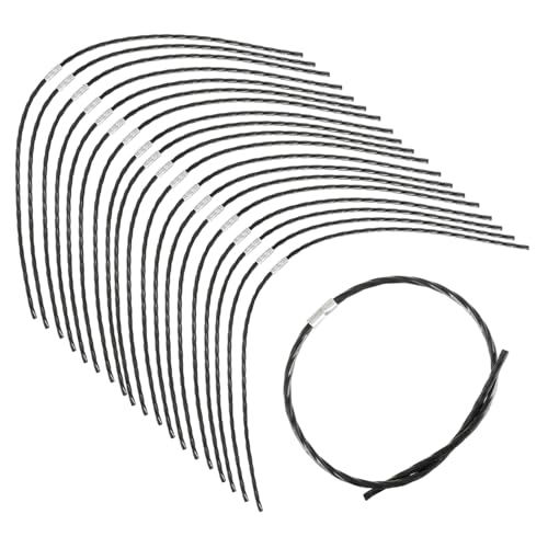 JAMHER 20 Stück Trimmerfaden Kompatibles für Rasentrimmer AFS 23-37 F016800431 Ersatz-Trimmerschnur, 37 cm × 3.5 mm (20 Stück) von JAMHER