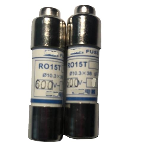 2PCS Zylinderkappensicherung R015T Keramiksicherung 10,3 * 38 600V(32A) von JAMKWMNB