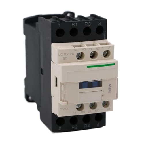 LC1D128SD DC Elektromagnetisches Schütz 4P 2NO+2NC LC1-D128SD 25A 72V DC Spule von JAMKWMNB