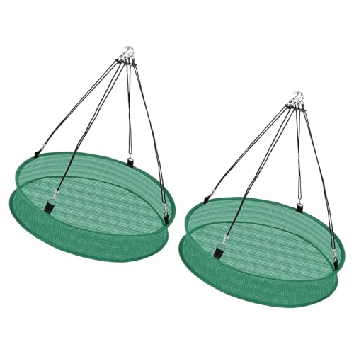 2 Stück Netz hängende Vogelfutterstation Tablett Outdoor Garten Dekoration für Vogelbeobachtung Zubehör Outdoor Futternetz 2 Stück Netz hängende Vogelfutterstation Tablett Outdoor Garten Dekoration für Vogelbeobachtung Zubehör Outdoor Futternetz von JAMNGHB