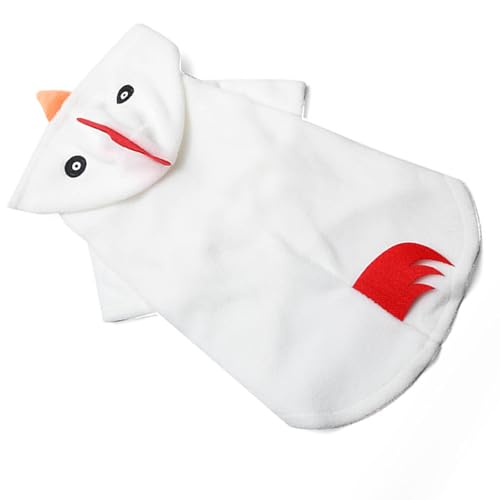Atmungsaktives pelziges Tierthema-Kostüm für Hunde und Katzen, Urlaubs-Event, Haustier-Cosplay-Outfit für Winter, Herbst, warme Kleidung, lustige Küken-Haustier-Kleidung von JAMNGHB