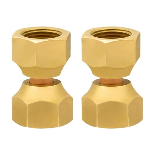 Doppelt rotierende stabile Messing-Förmchen-Adapter für Hydrauliksysteme, einfache Installation, Designs, 2-teiliges Set, Messing-Buchsenadapter Doppelt rotierende stabile Messing-Förmchen-Adapter für Hydrauliksysteme, einfache Installation, Designs, 2-teiliges Set, Messing-Buchsenadapter von JAMNGHB