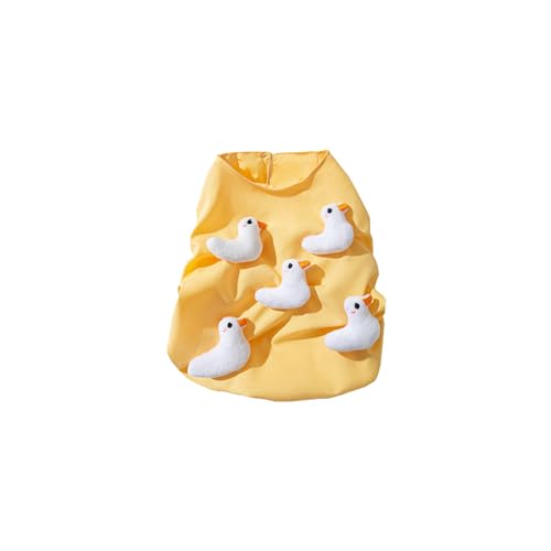 Entenpullover für Hunde, Baumwolle, Weste für große Hunde, für Frühling, Basic, Entenpullover, Kleidung, Cartoon-Muster, stilvolle Welpen-Outfits von JAMNGHB