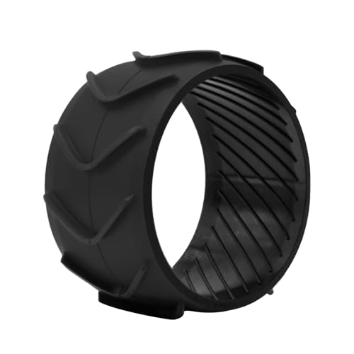 JAMSSOW Radschutz XL Kompatibel mit Worx Landroid Frontrad Profil Erhöhung Überzug M500,M700,S300,M1000,M500 Plus,M700 Plus,L800,L1000,Worx Landroid Zubehör,Profil Erhöhung und Traktionsverbesserung von JAMSSOW