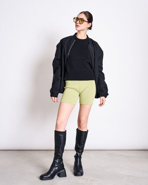 JAN N JUNE Bikershorts ALVA aus der Handle with care Kollektion mit rauwn von JAN N JUNE