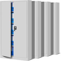4er Set Aktenschrank C001 Metallschrank Stahlschrank Werkzeugschrank Büroschrank Lagerschrank Universalschrank Pulverbeschichtung Flügeltüren 185 cm 4er Set Aktenschrank C001 Metallschrank Stahlschrank Werkzeugschrank Büroschrank Lagerschrank Universalschrank Pulverbeschichtung Flügeltüren 185 cm von JAN NOWAK
