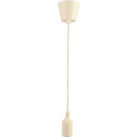 Basisanhängerlampe, Kabel und weiße E27 -Plastiklampe - Jandei von JANDEI