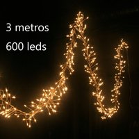 Guirnalda -led warme weiße Linsen 600 LEDs 3M 12V Silberdraht inklusive led -Girlanden enthalten - Jandei von JANDEI