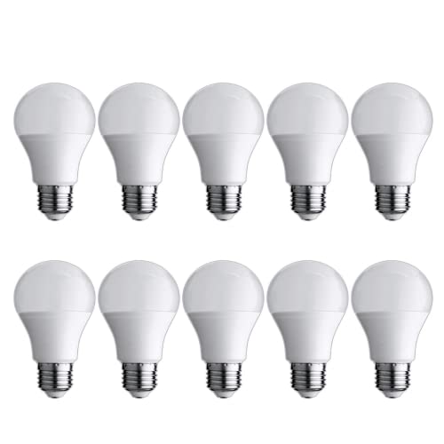 JANDEI - 10er-Pack LED-Glühbirnen G45, E27 Sockel, 7W, Neutralweiß 4200K für Deckenlampen, Beleuchtungssysteme, dekorative Wandleuchten, Nachttischlampen. Energieeinsparung. von JANDEI