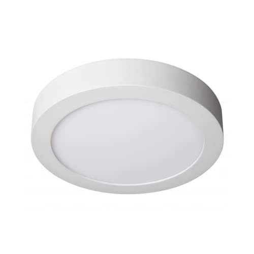 JANDEI - Deckenleuchte LED Downlight 12W, Rund, Kaltweiß Licht 6000K, Mattweißer Aluminiumring, Für Haus, Büro, Geschäft. von JANDEI