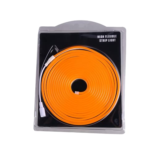 JANDEI - Flexibler LED-Neonstreifen 12V, 5 m, 6x12mm, 120 LED/Meter. Farbe: Orange. Schnit 2,5 cm. Dekoration für Innen- und Außenbereiche. Transformator nicht im Lieferumfang enthalten. JANDEI - Flexibler LED-Neonstreifen 12V, 5 m, 6x12mm, 120 LED/Meter. Farbe: Orange. Schnit 2,5 cm. Dekoration für Innen- und Außenbereiche. Transformator nicht im Lieferumfang enthalten. von JANDEI