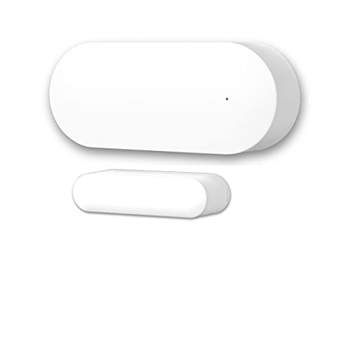 JANDEI Magnetischer WiFi-Detektor für Türen und Fenster, kabelloser autonomer Sensor, Offen-Geschlossen-Detektor, kabellos, kompatibel mit Tuya Smart App, Amazon Alexa und Google Home von JANDEI