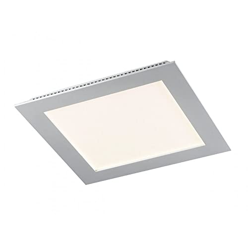 JANDEI Quadratische und einbaufertige Downlight LED. Weiß. (4200K, 9W). Deckenleuchte, Deckenbeleuchtung, Deckenleuchte Panel, Deckeneinbauleuchte von JANDEI