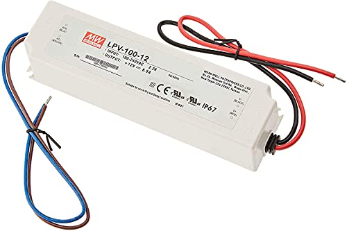 Jandei 100W Meanwell 12V DC 8.3A Außen Transformator Jandei 100W Meanwell 12V DC 8.3A Außen Transformator von JANDEI