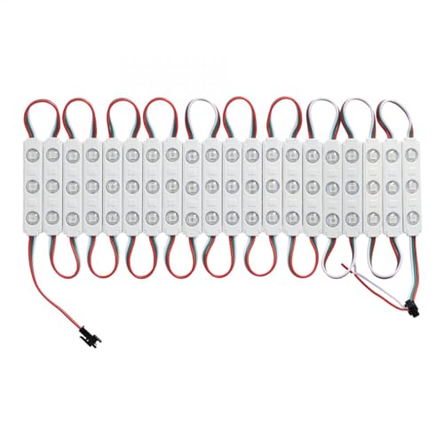 Jandei 20 Stück adressierbares RGBIC LED Modul mit 3 LEDs SMD5050 12V IP65 Jandei 20 Stück adressierbares RGBIC LED Modul mit 3 LEDs SMD5050 12V IP65 von JANDEI