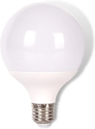 JANDEI - Globus-LED-Leuchtmittel, G95, E27-Gewinde, 15 W (entspricht 100 W), neutralweißes Licht 4200 K, perfekt für Wohnzimmer, Restaurant, Treppe, Flur, Garage, Haus, Büro von JANDEI