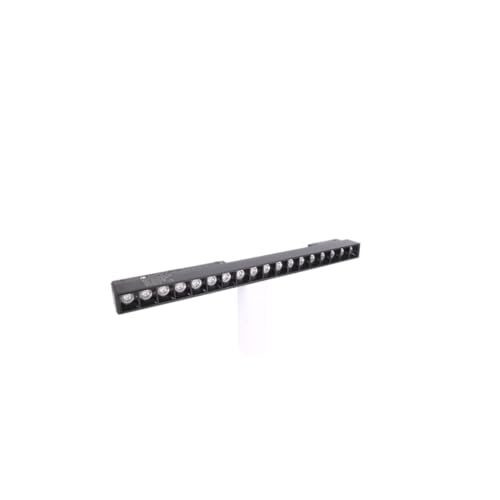 Jandei - LED-Strahler für Magnetschiene, Grill-Serie, 18 W, 48 V, Neutralweiß 4200 K, CRI90, Länge 330 mm, Farbe: Schwarz von JANDEI