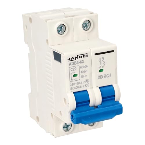 Jandei - Magnetothermischer Schalter Kurve C 2P 20A Jandei - Magnetothermischer Schalter Kurve C 2P 20A von JANDEI