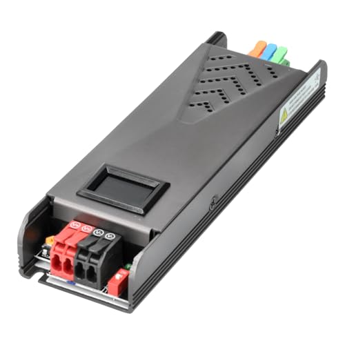 Jandei Transformator-Netzteil, 12 VDC, 8,3 A, 100 W, mit Display, Installation im Innenbereich, IP20, für LED-Streifen, Neon oder Geräte mit niedriger Spannung Jandei Transformator-Netzteil, 12 VDC, 8,3 A, 100 W, mit Display, Installation im Innenbereich, IP20, für LED-Streifen, Neon oder Geräte mit niedriger Spannung von JANDEI