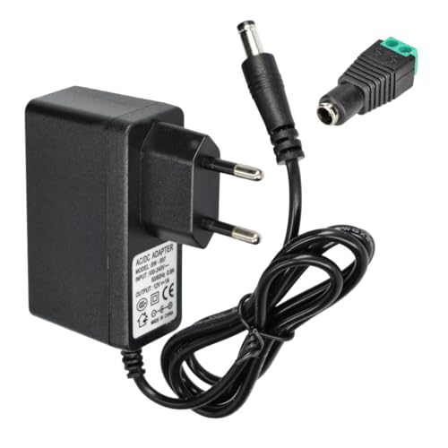 Jandei - Steckertransformator-Netzteil 110/220 V AC auf 12V DC 12W 1A, 1 m Kabel und Buchse. Inneninstallation IP20, für LED-Streifen, Neon- oder Niederspannungsgeräte Jandei - Steckertransformator-Netzteil 110/220 V AC auf 12V DC 12W 1A, 1 m Kabel und Buchse. Inneninstallation IP20, für LED-Streifen, Neon- oder Niederspannungsgeräte von JANDEI
