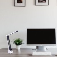 Tischlampe mit 5W einstellbarer led -Batterie -Orientierende Datum Tempeatura Tabelle Tabelle - Jandei von JANDEI