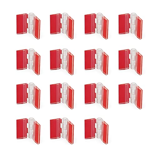 Scharnier Klar Acryl, JANDH 15 Stück Scharniere Klappbar Acryl, 3M Acryl Scharniere Selbstklebend, Geeignet für Schränke, Heimwerkerhandwerk Scharnier Klar Acryl, JANDH 15 Stück Scharniere Klappbar Acryl, 3M Acryl Scharniere Selbstklebend, Geeignet für Schränke, Heimwerkerhandwerk von JANDH