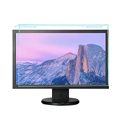Computer-Anti-Blaulicht-Displayschutz, Anti-UV Und Anti-Strahlung Augenschutzfilterfolie Verschiedene GrößEn Rahmen HäNgender Typ SchüTzen Sie Ihre Augen Und Schlafen Sie Besser,23"(524*306mm) von JANEFLY