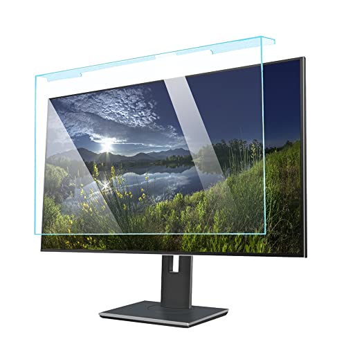 Hängender 17-27-Zoll-Blaulicht-Bildschirmschutz für Computer, Blockiert blaues Licht und UV für Augenschutz, Blendschutz für Desktop-PC-Bildschirm / 24 in 540x340mm von JANEFLY