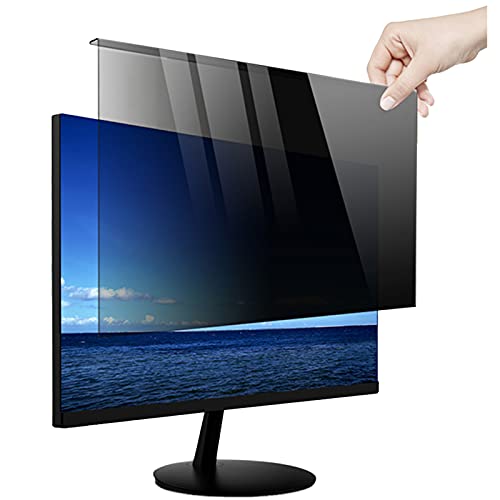 JANEFLY 17-32-Zoll-Computermonitor-Datenschutzfolie, Blendschutz- und Blaulicht-Hänge-Acryl-Schutzfolie mit Seitenverhältnis 16: 9/16: 10 für mehrere Modelle,23in(524 * 306mm) von JANEFLY