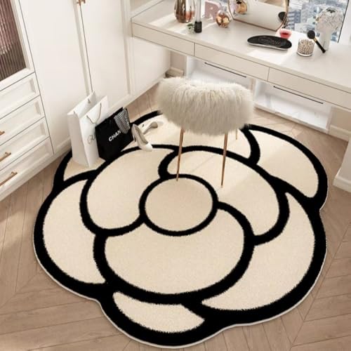 Anti-Rutsch-Stuhl-Rollmatte Für Gaming- Und Heimstühle, Mehrzweck-Bürostuhl-Teppich, Holz/Fliesen-Schutzmatte-A||80×80CM Anti-Rutsch-Stuhl-Rollmatte Für Gaming- Und Heimstühle, Mehrzweck-Bürostuhl-Teppich, Holz/Fliesen-Schutzmatte-A||80×80CM von JANEMUA