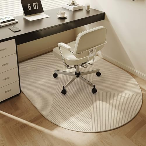 Arch Anti-Rutsch Geräuschlos Bürostuhl Matte, Hartbodenschutzmatte Für Hartholzboden, Moderne Einfache Kunst Stuhl Rolling Mat-A||120 * 180CM von JANEMUA