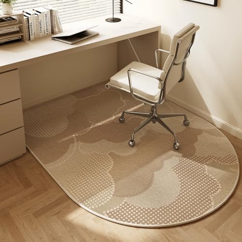 Arch Anti-Rutsch Geräuschlos Bürostuhl Matte, Hartbodenschutzmatte Für Hartholzboden, Moderne Einfache Kunst Stuhl Rolling Mat-C||60 * 90CM von JANEMUA