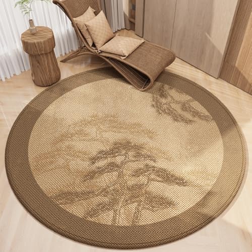 Chinese Style Desk Chair Protector Teppich, Anti-Rutsch Holz/Fliesen Schutz Matte, Für Haus Und Büro Bodenmatte-E||240 * 240CM Chinese Style Desk Chair Protector Teppich, Anti-Rutsch Holz/Fliesen Schutz Matte, Für Haus Und Büro Bodenmatte-E||240 * 240CM von JANEMUA