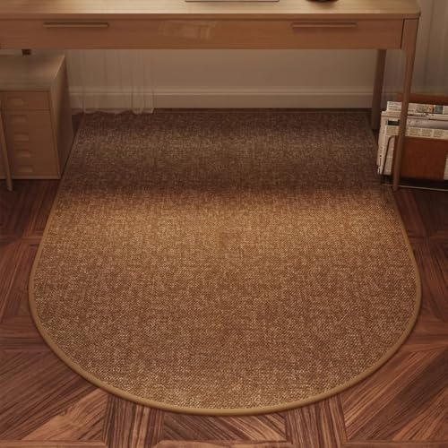 Holz/Fliesen-Schreibtischstuhlmatte, Gewölbte Anti-Rutsch-Gaming-Stuhlmatte, Für Gaming-/Büro-Stühle-D|| 60 * 90CM von JANEMUA