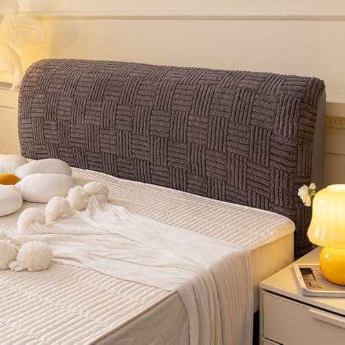 JANEMUA Kopfteilbezug, Pure Color Stretch All-Inclusive Elastic Bed Für Schlafzimmerdekor Für Einzel-, Doppel- Und Kingsize-Betten- Gray||Length 200 * 60cm JANEMUA Kopfteilbezug, Pure Color Stretch All-Inclusive Elastic Bed Für Schlafzimmerdekor Für Einzel-, Doppel- Und Kingsize-Betten- Gray||Length 200 * 60cm von JANEMUA