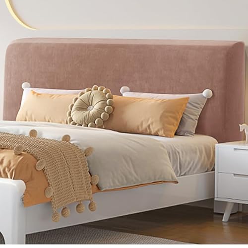 JANEMUA Kopfteilbezug Für Queensize-Betten, Dehnbarer, Samtiger Kopfteilbezug, Staubdichter, Langlebiger Schutzbezug Für Die Schlafzimmerdekoration In Voller Queensize-Kingsize-Größe-Taupe||200cm JANEMUA Kopfteilbezug Für Queensize-Betten, Dehnbarer, Samtiger Kopfteilbezug, Staubdichter, Langlebiger Schutzbezug Für Die Schlafzimmerdekoration In Voller Queensize-Kingsize-Größe-Taupe||200cm von JANEMUA
