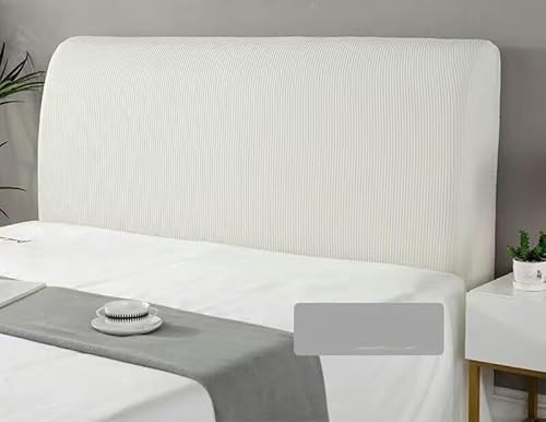 JANEMUA Stretch-Bettkopfteil-Bezug, einfarbiger, staubdichter Bettkopfteil-Schutzbezug für Full-, Queen- und King-Size-Betten, zur Dekoration Ihres Schlafzimmers-Jade White||2.2m JANEMUA Stretch-Bettkopfteil-Bezug, einfarbiger, staubdichter Bettkopfteil-Schutzbezug für Full-, Queen- und King-Size-Betten, zur Dekoration Ihres Schlafzimmers-Jade White||2.2m von JANEMUA