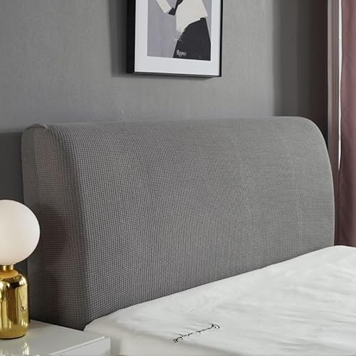 JANEMUA Stretch-Bettkopfteil-Bezug, einfarbiger, staubdichter Bettkopfteil-Schutzbezug für Full-, Queen- und King-Size-Betten, zur Dekoration Ihres Schlafzimmers-Light Gray||2.2m JANEMUA Stretch-Bettkopfteil-Bezug, einfarbiger, staubdichter Bettkopfteil-Schutzbezug für Full-, Queen- und King-Size-Betten, zur Dekoration Ihres Schlafzimmers-Light Gray||2.2m von JANEMUA