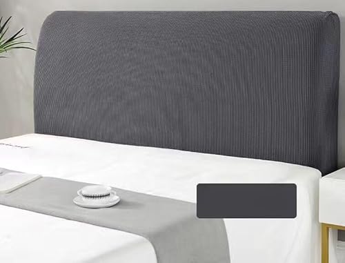 JANEMUA Stretch-Bettkopfteil-Bezug, einfarbiger, staubdichter Bettkopfteil-Schutzbezug für Full-, Queen- und King-Size-Betten, zur Dekoration Ihres Schlafzimmers-Metallic Gray||1.2m JANEMUA Stretch-Bettkopfteil-Bezug, einfarbiger, staubdichter Bettkopfteil-Schutzbezug für Full-, Queen- und King-Size-Betten, zur Dekoration Ihres Schlafzimmers-Metallic Gray||1.2m von JANEMUA