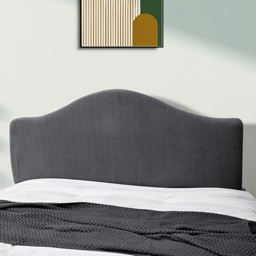 JANEMUA Stretch-Bettkopfteilbezug, Waschbarer, Staubdichter Schutz, Dekorativer Schonbezug Für Queen-Size-Betten- Metallic Gray||200cm JANEMUA Stretch-Bettkopfteilbezug, Waschbarer, Staubdichter Schutz, Dekorativer Schonbezug Für Queen-Size-Betten- Metallic Gray||200cm von JANEMUA