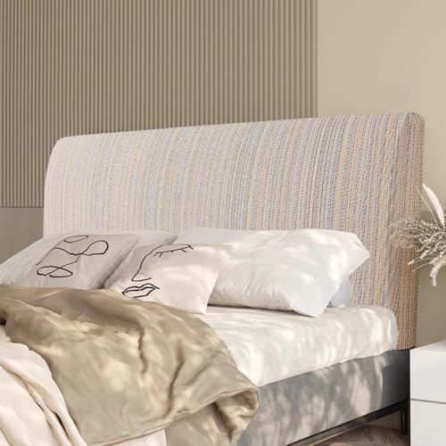 JANEMUA Stretch-Bettkopfteilbezug, verbesserter Bettkopfteilbezug aus Leinen und Baumwolle, staubdichter Schutzbezug für Queen- und King-Size-Betten-Fall Yellow||200cm JANEMUA Stretch-Bettkopfteilbezug, verbesserter Bettkopfteilbezug aus Leinen und Baumwolle, staubdichter Schutzbezug für Queen- und King-Size-Betten-Fall Yellow||200cm von JANEMUA