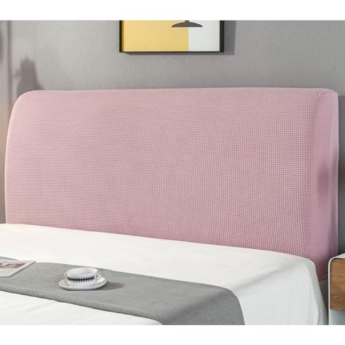 JANEMUA Stretch-Kopfteilbezug, Kleiner quadratischer Jacquard-Kopfteilbezug, staubdichter Bettkopfbezug für die Schlafzimmerdekoration in voller Queen-Size-Größe- Lotus Pink||200cm JANEMUA Stretch-Kopfteilbezug, Kleiner quadratischer Jacquard-Kopfteilbezug, staubdichter Bettkopfbezug für die Schlafzimmerdekoration in voller Queen-Size-Größe- Lotus Pink||200cm von JANEMUA