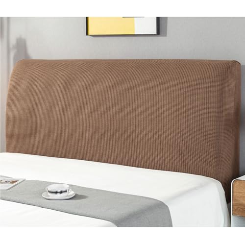 JANEMUA Stretch-Kopfteilbezug, Kleiner quadratischer Jacquard-Kopfteilbezug, staubdichter Bettkopfbezug für die Schlafzimmerdekoration in voller Queen-Size-Größe- Titanium Antique Brown||200cm JANEMUA Stretch-Kopfteilbezug, Kleiner quadratischer Jacquard-Kopfteilbezug, staubdichter Bettkopfbezug für die Schlafzimmerdekoration in voller Queen-Size-Größe- Titanium Antique Brown||200cm von JANEMUA