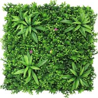 Jangal - Modular Wall Akustik 3D Paneele 520 x 520 mm Tropical Mixed Flora Kunst Pflanzwand Floral von JANGAL