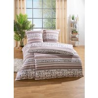 Beidseitig bedruckte Bettwäsche-Garnitur von Janine Beidseitig bedruckte Bettwäsche-Garnitur von Janine von JANINE